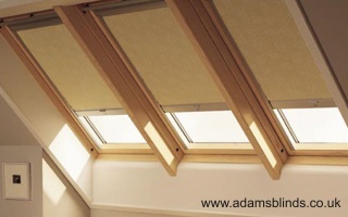 Made To Measure Skylight Blinds With Professional Fitting Service