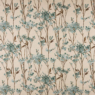   Serene Willow Fabric ** for Roman Blinds, Curtains, Tie-backs / and Cushion Covers