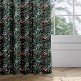 Verdure Teal Fabric for Roman Blinds, Curtains, Tie-backs and Cushion Covers