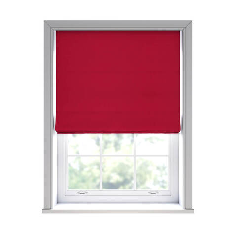 Horizon Crimson Fabric for Roman Blinds, Curtains, Tie-backs and Cushion Covers