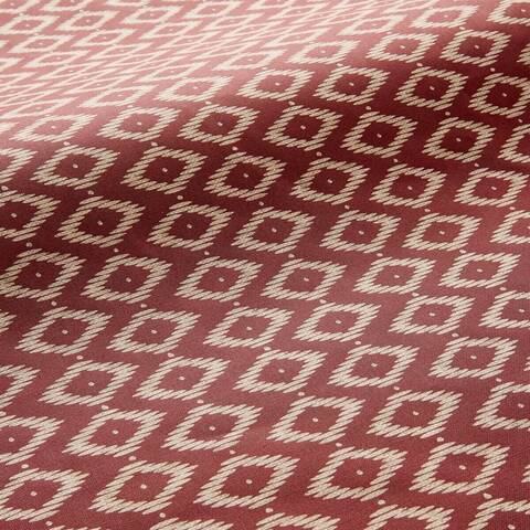 Opulent Crimson Fabric for Roman Blinds, Curtains, Tie-backs and Cushion Covers