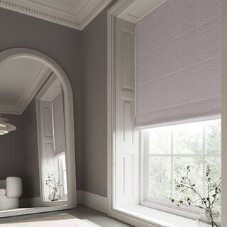   Carve Heather * / Roman Blind Installation Photo