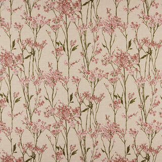   Serene Blush Fabric ** for Roman Blinds, Curtains, Tie-backs / and Cushion Covers