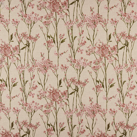 Serene Blush Fabric for Roman Blinds, Curtains, Tie-backs and Cushion Covers