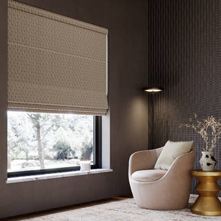   Aura Sand * / Roman Blind Installation Photo