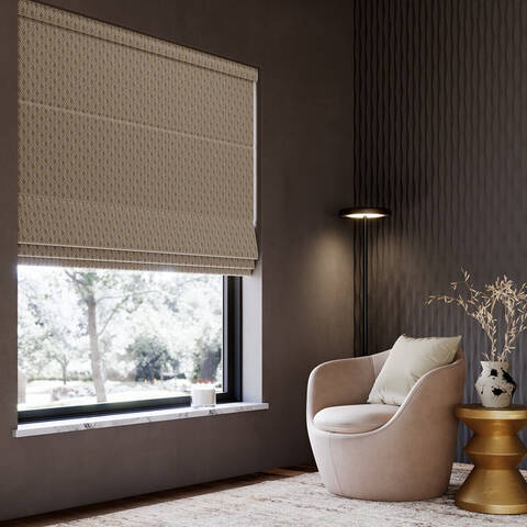 Aura Sand Roman Blind Installation Photo