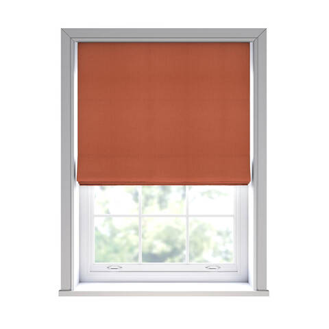 Majestic Terracotta Fabric for Roman Blinds, Curtains, Tie-backs and Cushion Covers