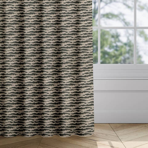 Wander Fossil Fabric for Roman Blinds, Curtains, Tie-backs and Cushion Covers