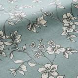 Flora Stone Fabric for Roman Blinds, Curtains, Tie-backs and Cushion Covers