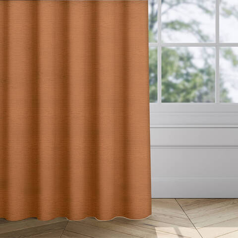 Glimmer Rust Fabric for Roman Blinds, Curtains, Tie-backs and Cushion Covers