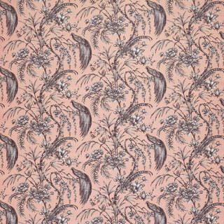   Charm Blush Fabric ** for Roman Blinds, Curtains, Tie-backs / and Cushion Covers