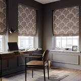 Noir Mist Fabric for Roman Blinds, Curtains, Tie-backs and Cushion Covers