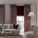 Lush Cranberry Fabric for Roman Blinds, Curtains, Tie-backs and Cushion Covers