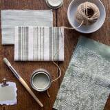 Natural Serenity Roman Blind & Curtain Moodboard Photo