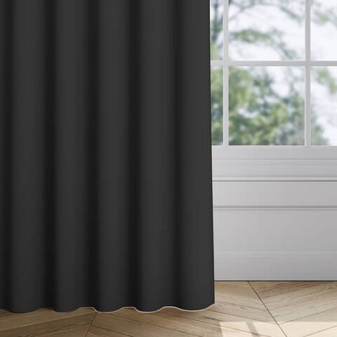 Horizon Ebony Fabric for Roman Blinds, Curtains, Tie-backs and Cushion Covers