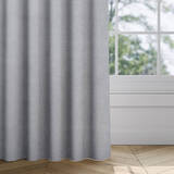 Lush Silver Fabric for Roman Blinds, Curtains, Tie-backs and Cushion Covers