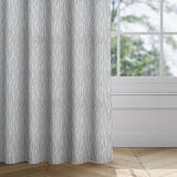 Pinnacle Silver Fabric for Roman Blinds, Curtains, Tie-backs and Cushion Covers