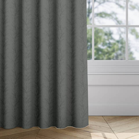 Verona Graphite Fabric for Roman Blinds, Curtains, Tie-backs and Cushion Covers