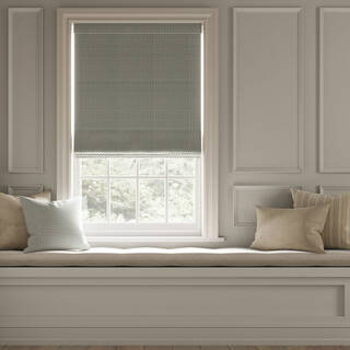   Horizon Indigo * / Roman Blind Installation Photo