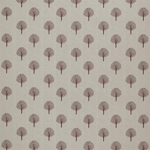 Mulberry Ember Fabric for Roman Blinds, Curtains, Tie-backs and Cushion Covers