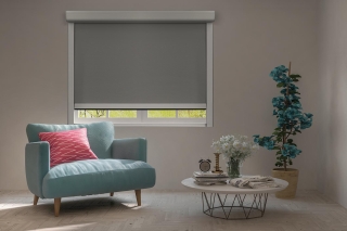 Blackout Cassette Roller Blinds With Pips